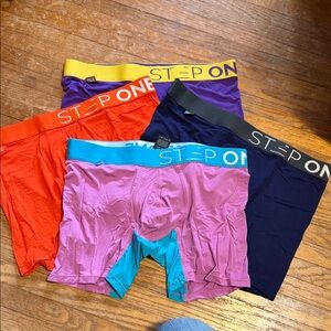 Men's Trunk Briefs - Vibrant Color Collection